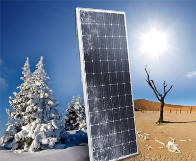 ANTARIS SOLAR module AS M 185 offers reliable performance and maximum yield even under extreme conditions.